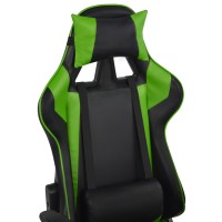 ΠΟΛΥΘΡΟΝΑ GAMING RACING HM1056.03 ΜΑΥΡΟ - ΠΡΑΣΙΝΟ PU 67x70x134 εκ.