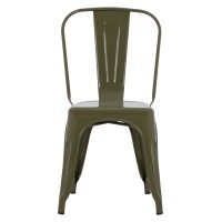 ΚΑΡΕΚΛΑ ΜΕΤΑΛΛΙΚΗ MELITA-PRO HM8641.43 ΣΕ DARK OLIVE GREEN 43x50x82Υεκ.