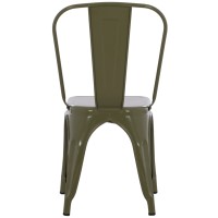 ΚΑΡΕΚΛΑ ΜΕΤΑΛΛΙΚΗ MELITA-PRO HM8641.43 ΣΕ DARK OLIVE GREEN 43x50x82Υεκ.