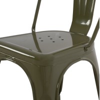 ΚΑΡΕΚΛΑ ΜΕΤΑΛΛΙΚΗ MELITA-PRO HM8641.43 ΣΕ DARK OLIVE GREEN 43x50x82Υεκ.