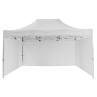 GAZEBO ΕΠΑΓΓΕΛΜΑΤΙΚΟ ΒΑΡΕΩΣ ΤΥΠΟΥ CRESSEN HM21098.01 ΠΤΥΣΣΟΜΕΝΟ ΑΛΟΥΜΙΝΙΟΥ 3x4,5x3,4Yμ