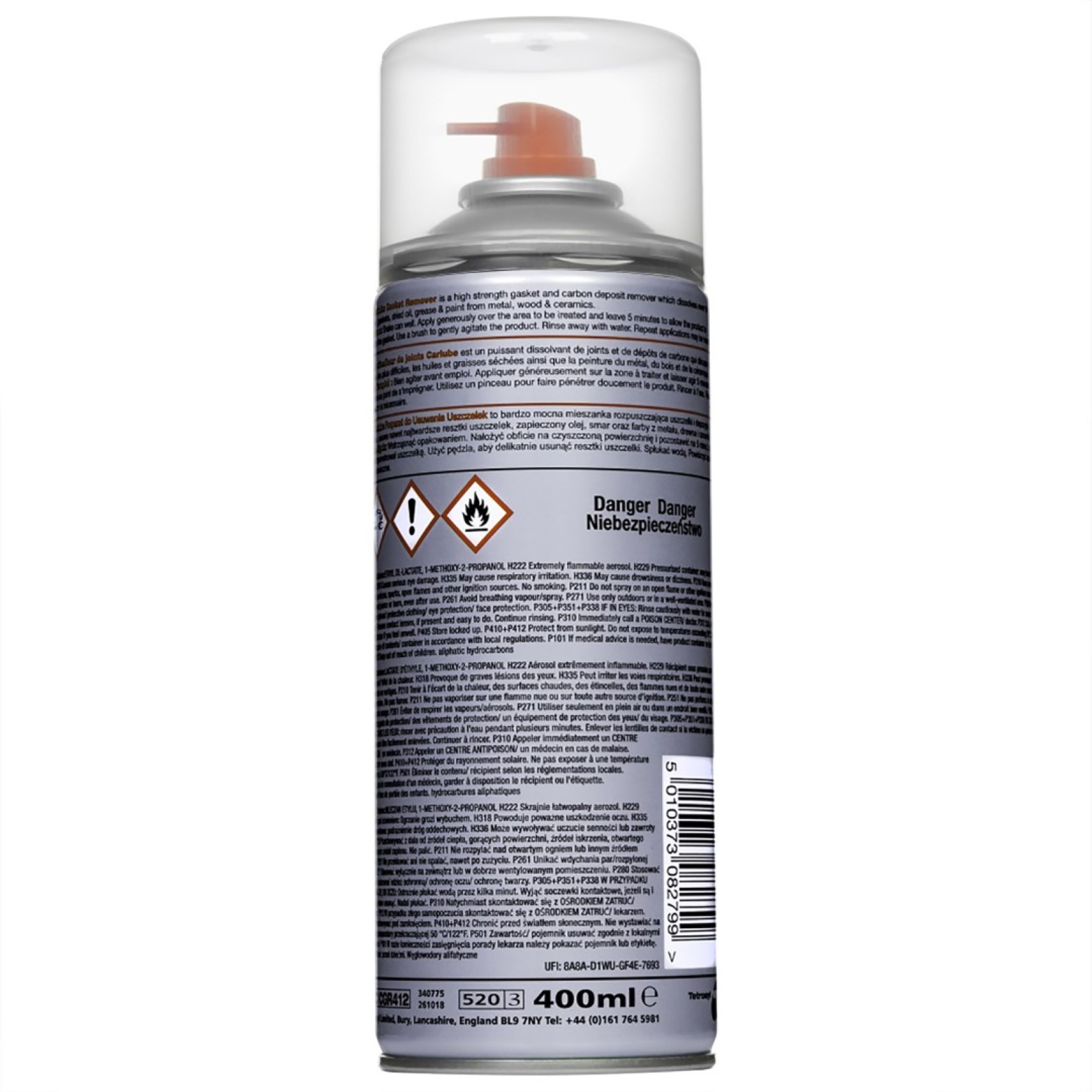 ΑΦΑΙΡΕΤΙΚΟ ΣΠΡΕΥ ΦΛΑΝΤΖΑΣ CARLUBE GASKET REMOVER 400ML