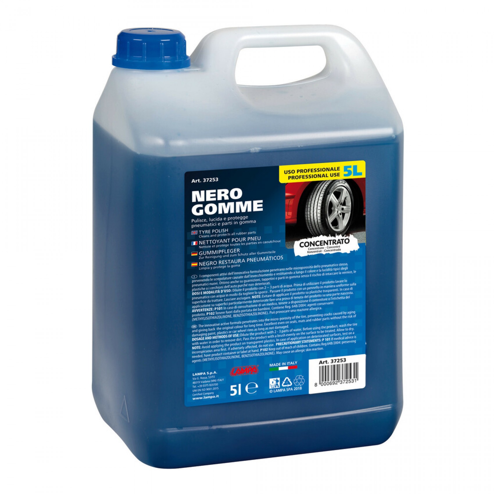 γυαλιστικο υγρο ελαστικων tyre-polish 5000ml