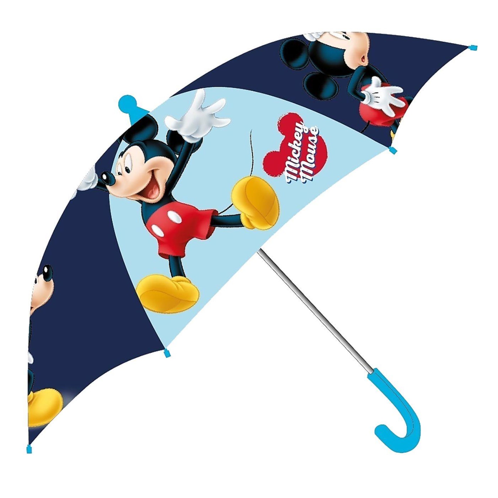 Ομπρέλα Mickey Μπλε-Θαλασσί H60cm,Φ70cm Disney