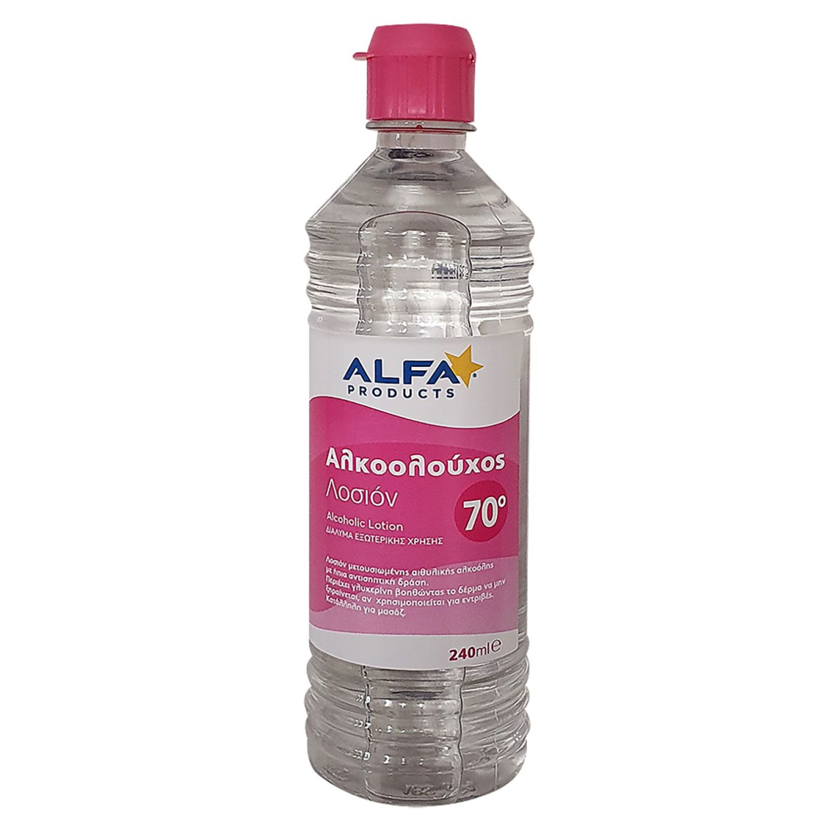 Λοσιόν Αλκοολούχος Sunshine 240ml Alfa